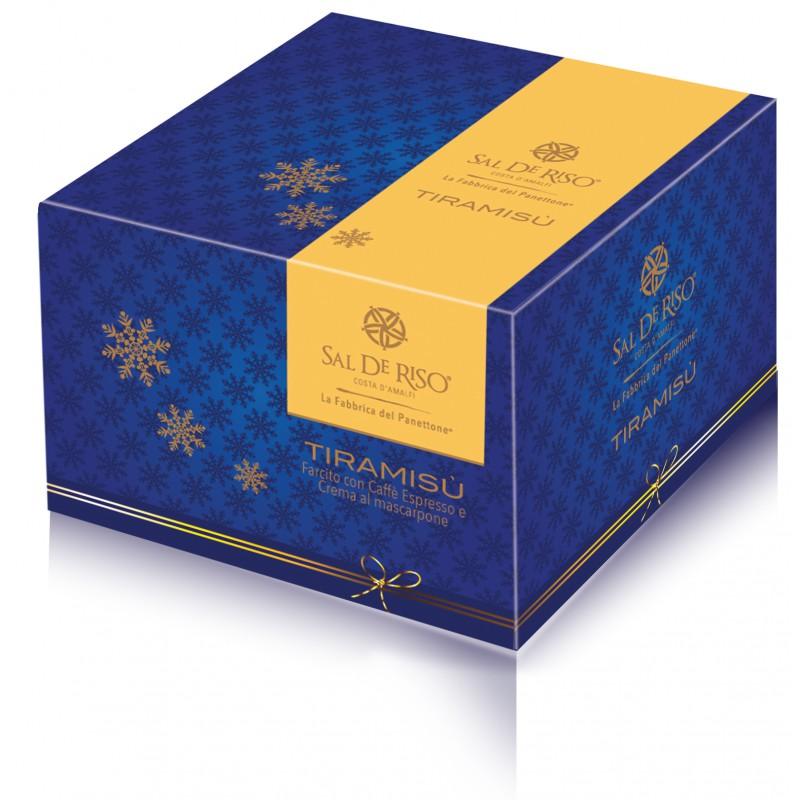 Sal DE RISO panettone al tiramisù costa d'amalfi 1 KG - Dolci pensieri gift