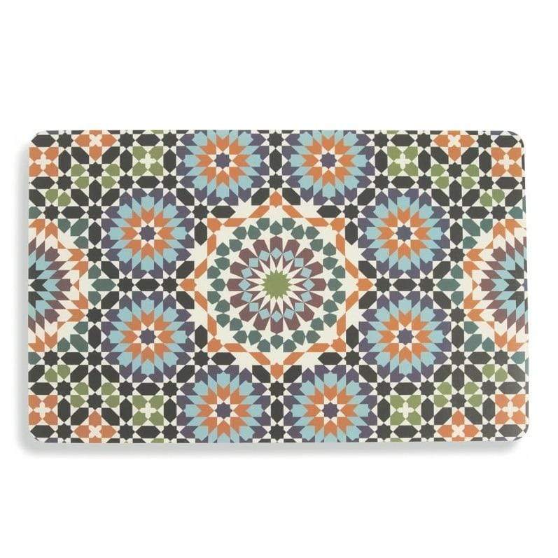 SAVANA CHIC Tovagliette Colazione all'Americana Tovaglietta Decoro Mosaico 43 cm - Dolci pensieri gift