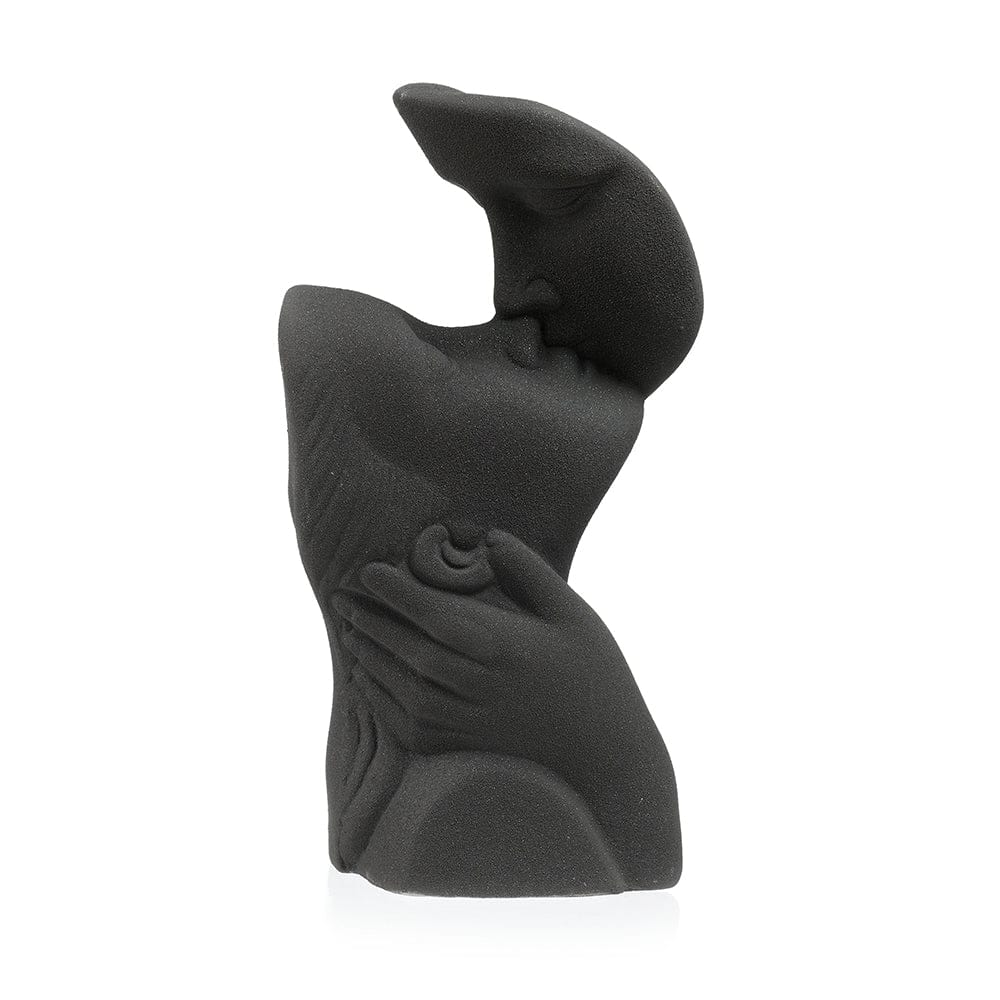 Dolci pensieri gift Scultura Bacio LINEA PARIGI Antracite Ruvido GRES