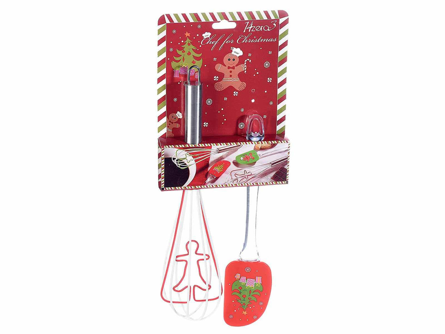 Set spatola e frusta in silicone in confezione regalo - Dolci pensieri gift