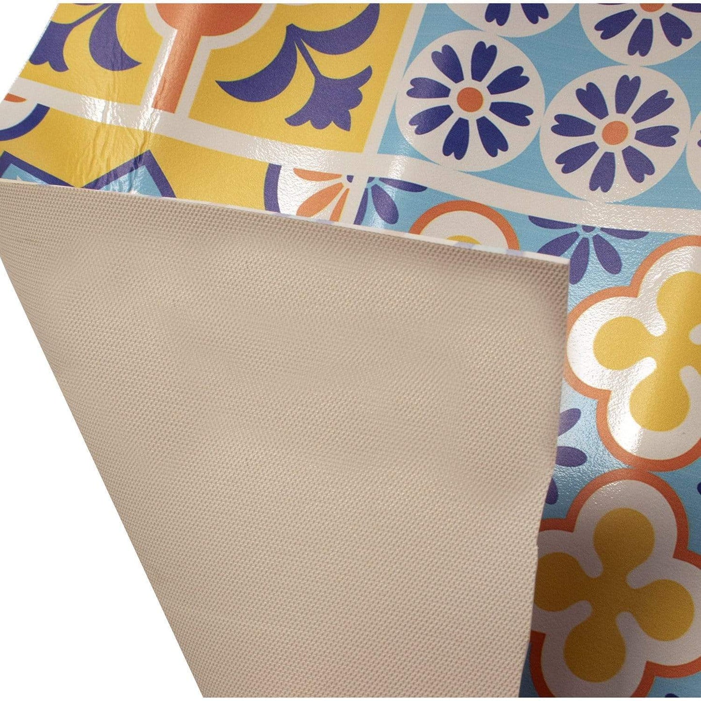 Tappeto in gomma antiscivolo con Decorazioni Maioliche 61x90 - Dolci pensieri gift