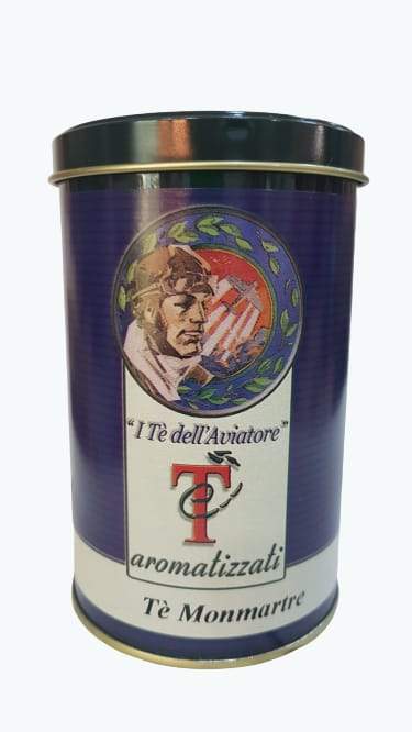 Te aroma infusi Monmartre con Pezzi di mela e Semi di Anice 100g aviatore - Dolci pensieri gift