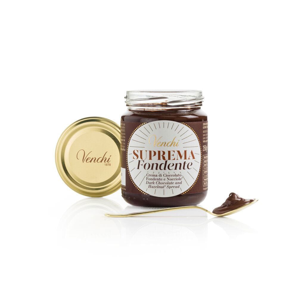 VENCHI Crema Spalmabile al Cioccolato Suprema Fondente Venchi 250 G - Dolci pensieri gift