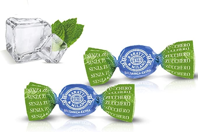 baratti eucalipto balsamiche SENZA zucchero confezione 100g - Dolci pensieri gift