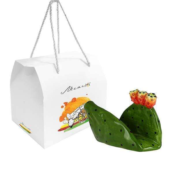 Bomboniera fico d'india porta tovagliolo con astuccio bomboniere matrimonio - Dolci pensieri gift