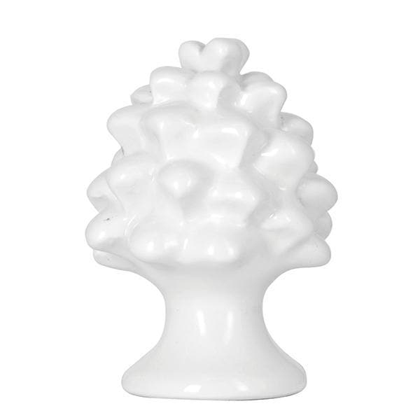 Bomboniere Pigna pugliese in porcellana bianca bomboniera 8 cm - Dolci pensieri gift