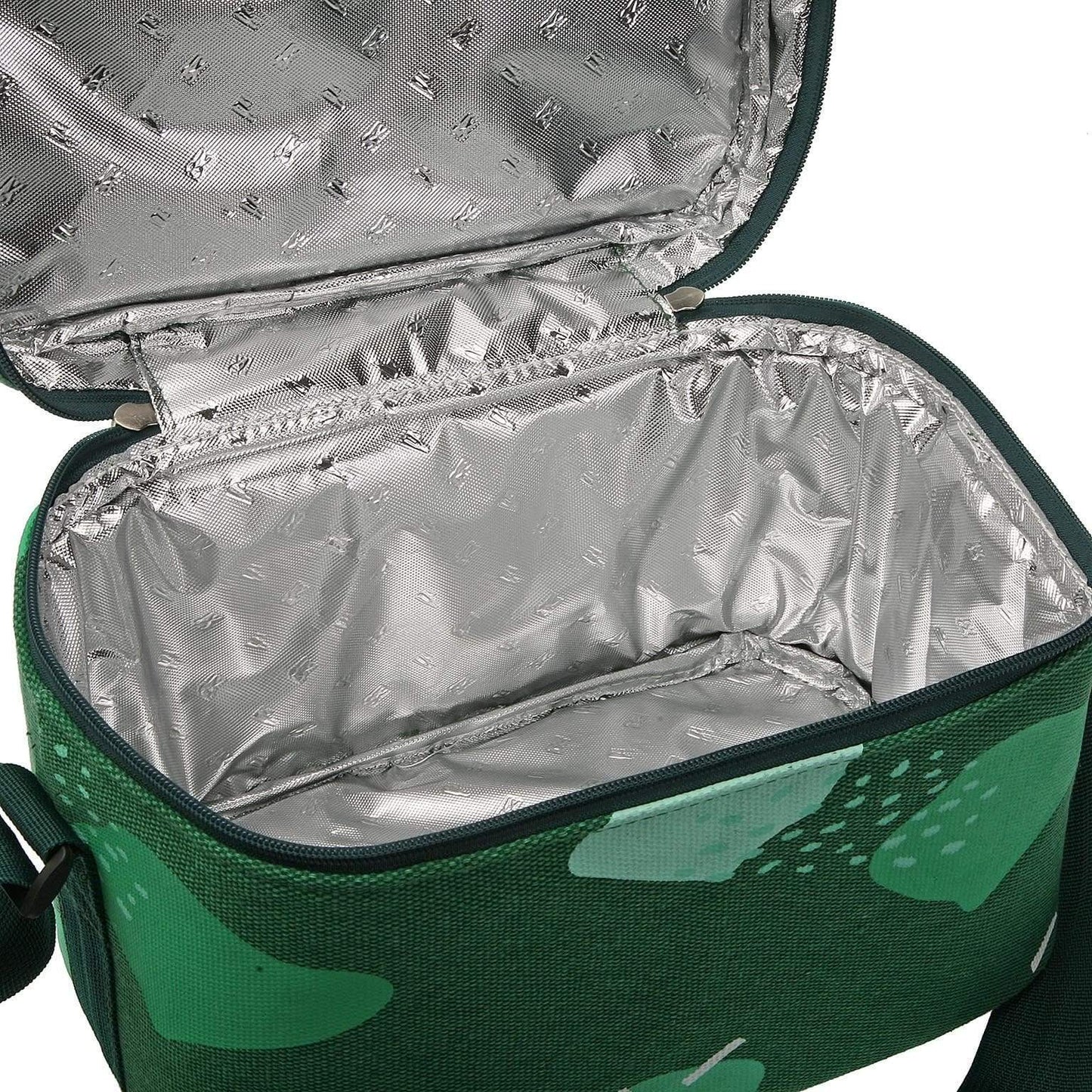 Borsa Termica Portatile a Tenuta Stagna 28 cm Isolamento Termico Borsa Frigo per Biberon Borsa Pranzo decorazione verde mimetica - Dolci pensieri gift