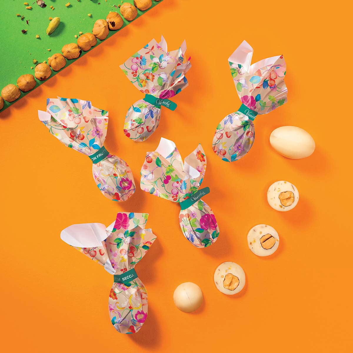 Cioccolato Venchi Ovetti di Pasqua Cioccolata Bianco Salato Sacchetto 100g - Dolci pensieri gift