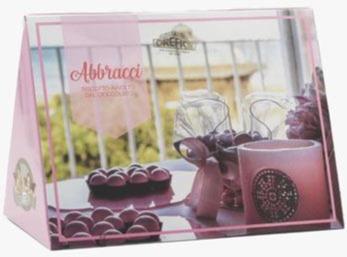 CONFETTI ABBRACCI ROSA 500 gr CON PIROTTINI INCLUSI - Dolci pensieri gift