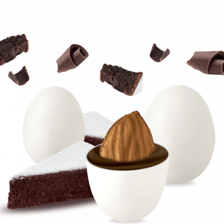 Confetti con mandorla confezione 1 kg gusto CAPRESE per confettata QUALITA' TOP - Dolci pensieri gift