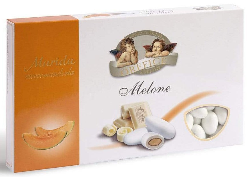 Confetti con mandorla confezione 1 kg gusto MELONE per confettata QUALITA' TOP - Dolci pensieri gift