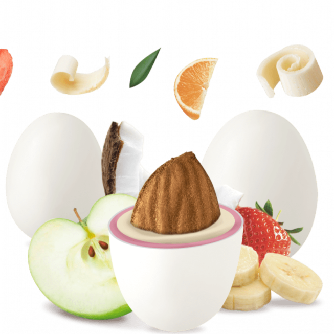 Confetti con mandorla confezione 1 kg gusto MIX FRUTTA per confettata QUALITA' TOP - Dolci pensieri gift
