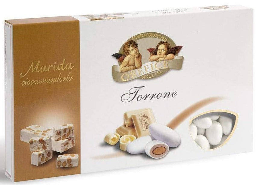 Confetti con mandorla confezione 1 kg gusto TORRONE per confettata QUALITA' TOP - Dolci pensieri gift