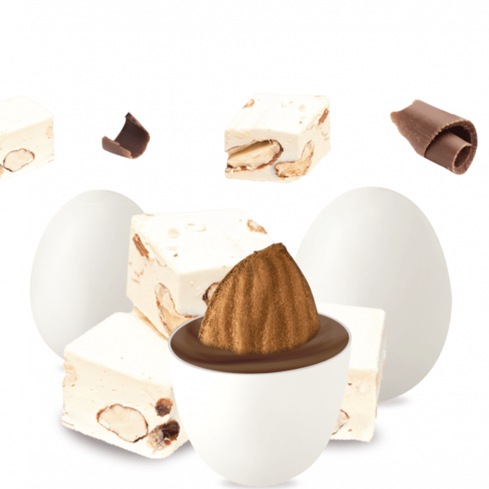 Confetti con mandorla confezione 1 kg gusto TORRONE per confettata QUALITA' TOP - Dolci pensieri gift