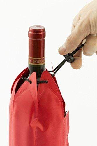 Glacette salva spazio colore rosso per vino e bottiglie da freezer regolabile - Dolci pensieri gift