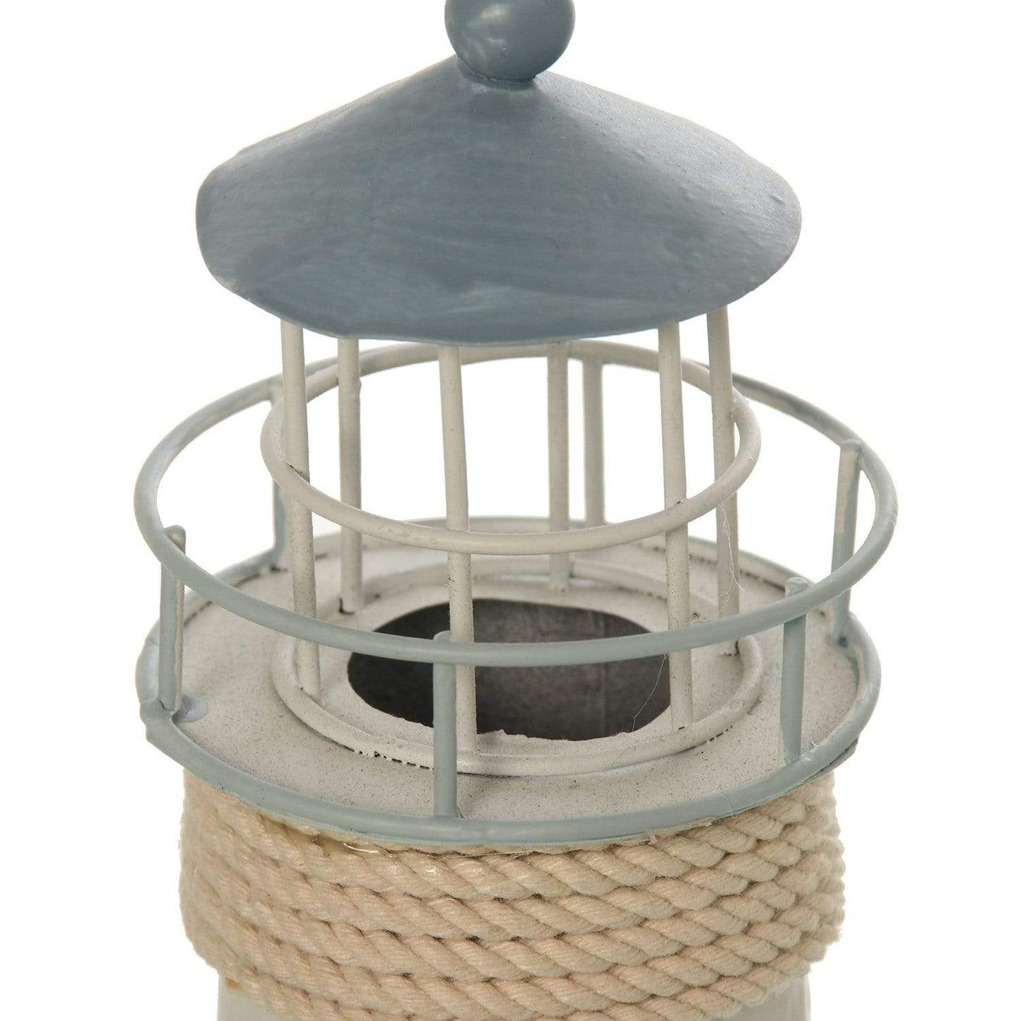 ISCHIA faro in metallo decorazione casa mare 26 cm - Dolci pensieri gift