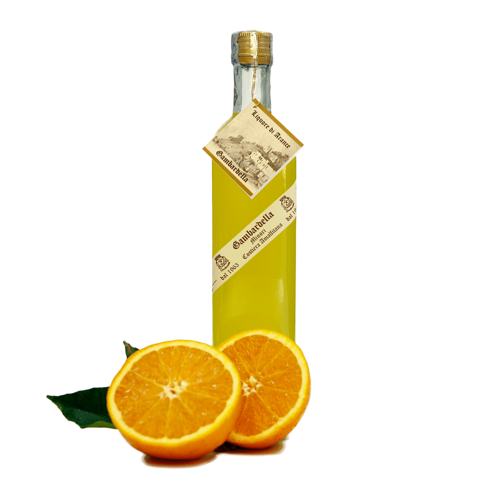 Masaniello ORIGINALE MINORI COSTIERA AMALFITANA Arancia cannella Anice 70 cl - Dolci pensieri gift