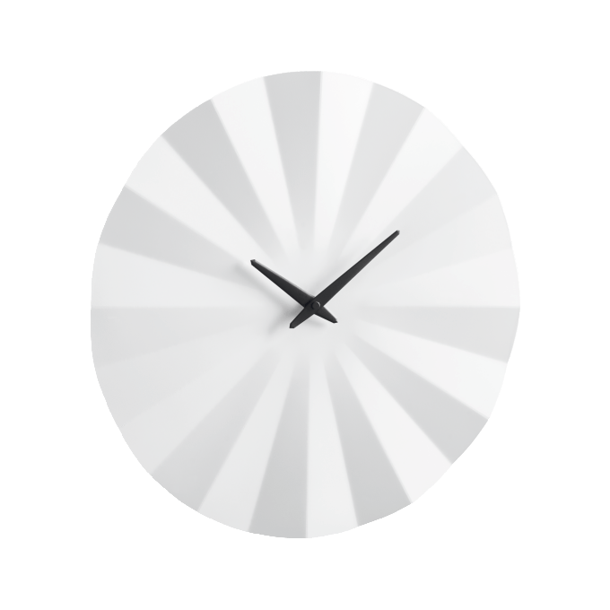 Orologio da parete design moderno bianco diametro 40 cm - Dolci pensieri gift