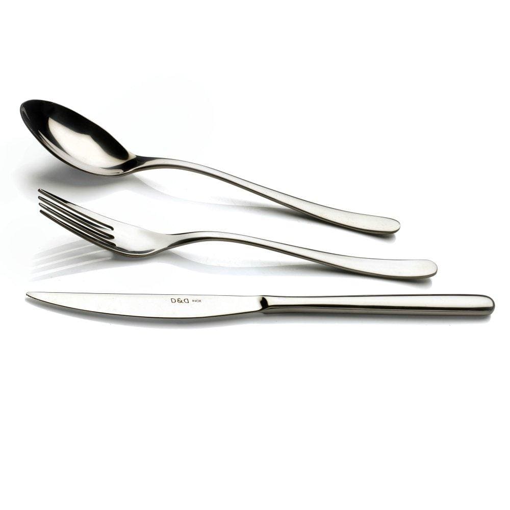 Posate 24 pezzi in acciaio inox 18/10 in confezione regalo 6 persone - Dolci pensieri gift