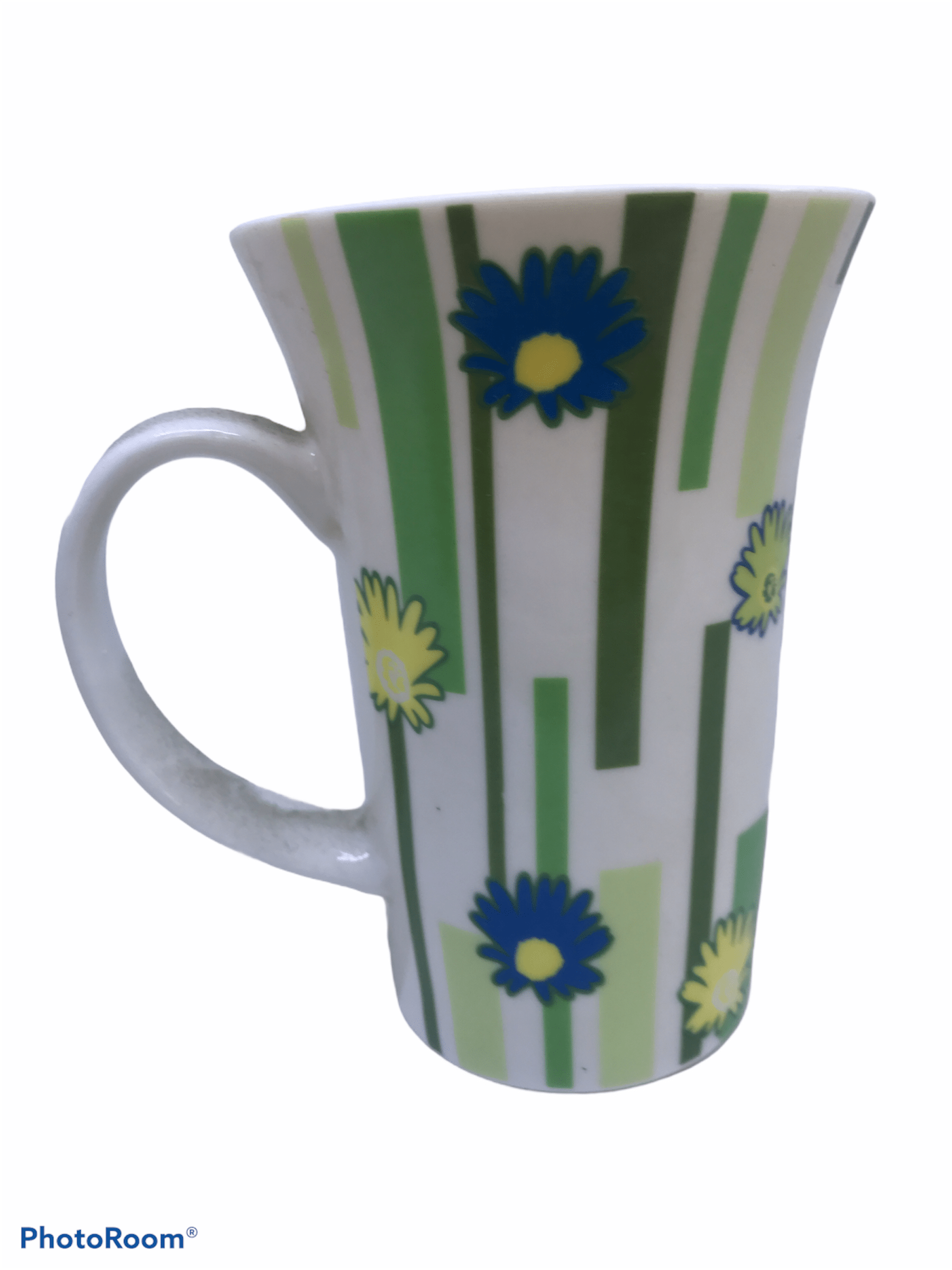 Tazza da colazione in ceramica design floreale multicolor - Dolci pensieri gift