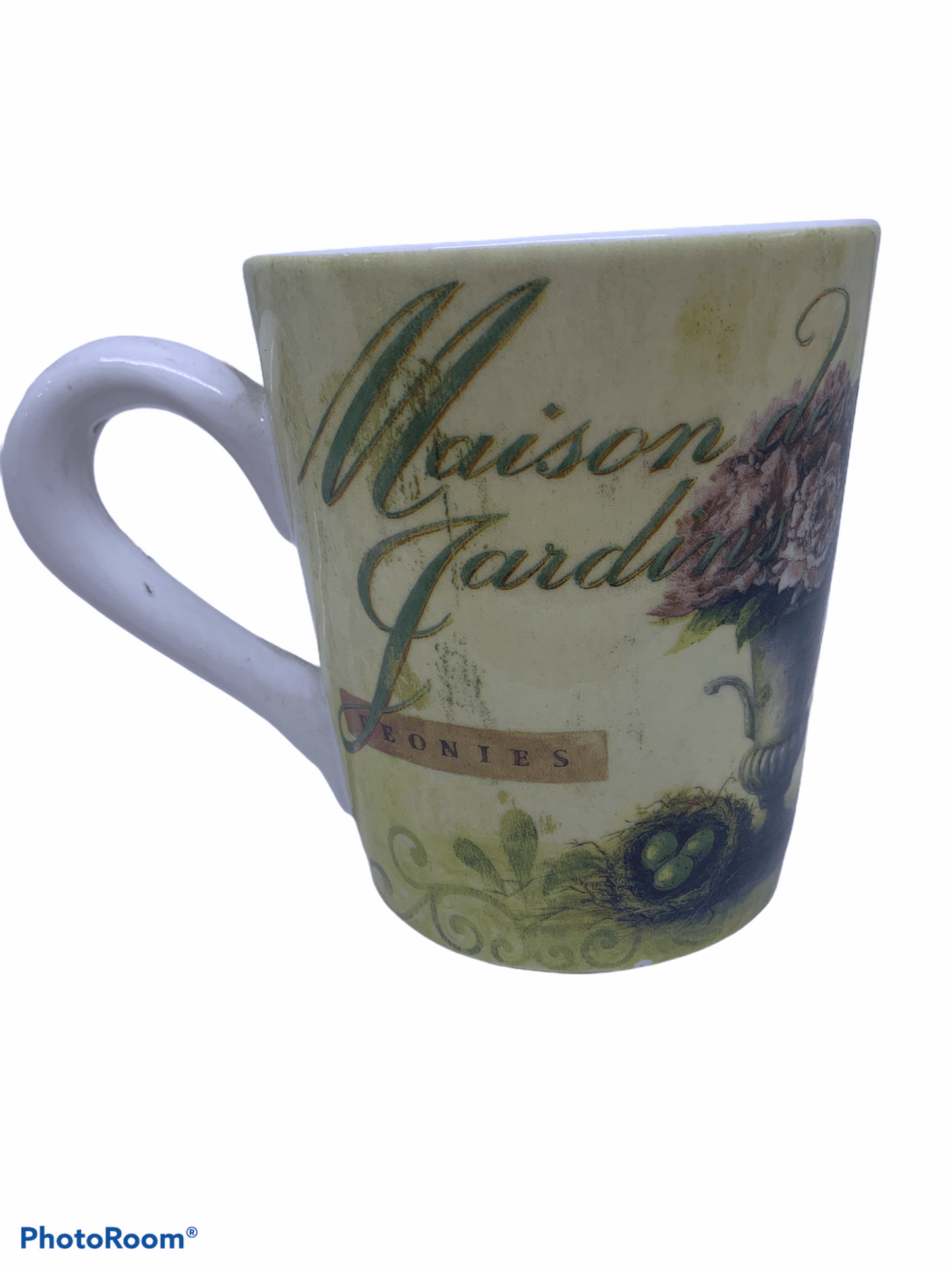 Tazza da colazione shabby chic Maison de Gardins - Dolci pensieri gift