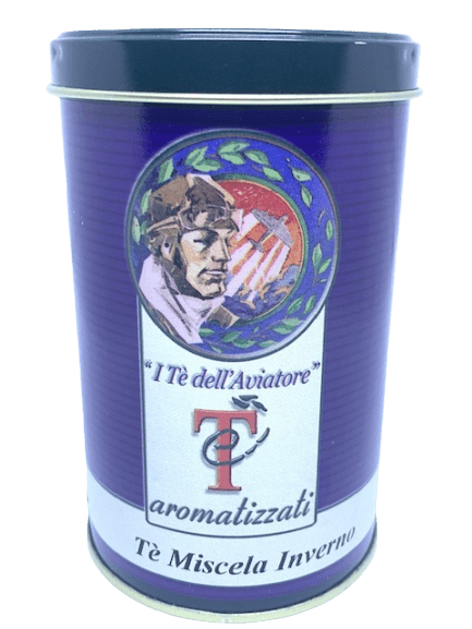 Tè miscela inverno infusi tè confezione in latta 100 gr aviatore - Dolci pensieri gift