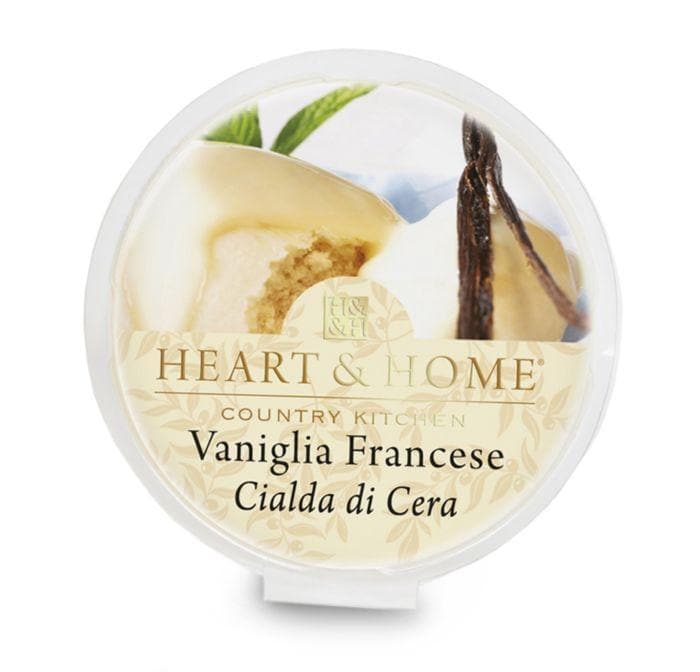 Cialda profumata in cera di soia 26g per bruciatore frangranza Vaniglia francese - Dolci pensieri gift