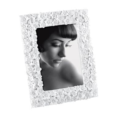 Cornice portafoto 10 x 15 cm shabby chic con fiori design - Dolci pensieri gift