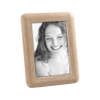 Cornice portafoto 13 x 18 cm porta foto in legno arrotondata design moderno - Dolci pensieri gift