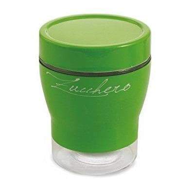 Barattolo da cucina zucchero verde in vetro - Dolci pensieri gift