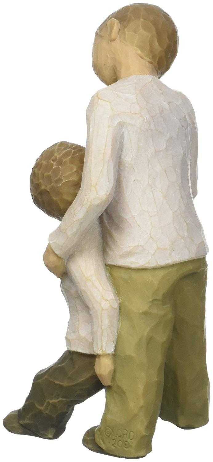 Statuetta Willow Tree h 12,5 cm effetto legno FRATELLI - Dolci pensieri gift