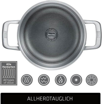 Berndes BERNDES tegame da portata Tricion Resist 28 cm con coperchio
