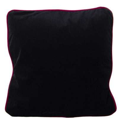 CUSCINO SALOTTO VELLUTO DOUBLE FACE 45X45 CON ZIP ED IMBOTTITURA MOTIVO FLOREALE