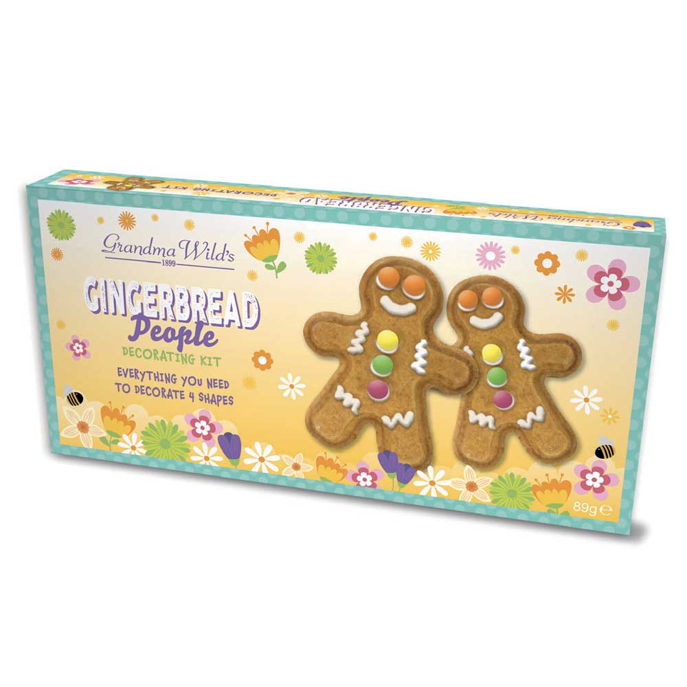 BISCOTTI GINGERBREAD OMINO PAN DI ZENZERO KIT DECORAZIONE