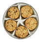 FROLLINI CON GOCCIE DI CIOCCOLATO IN  SCATOLA LATTA  REGALO 24 x 150 g (diam. 14 - alt. 5,5 cm)