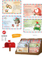 BUSTE BUON NATALE DEDICATE CON INFUSI E TISANE  40 GR. LETTERA REGALO