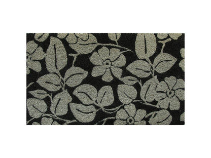 ZERBINO BLACK 40X70 VARIE FANTASIE USO INTERNO ED ESTERNO BASE ANTISCIVOLO