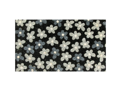 ZERBINO BLACK 40X70 VARIE FANTASIE USO INTERNO ED ESTERNO BASE ANTISCIVOLO