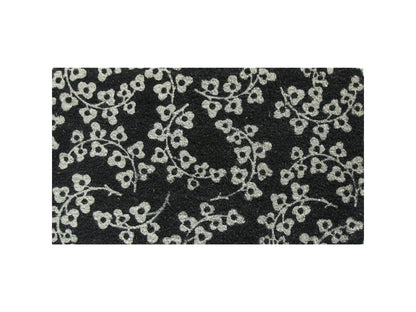 ZERBINO BLACK 40X70 VARIE FANTASIE USO INTERNO ED ESTERNO BASE ANTISCIVOLO