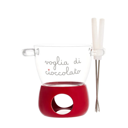 Fonduta cioccolato Voglia di cioccolato  base rossa