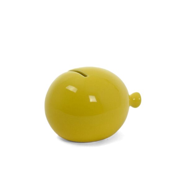 SALVADANAIO GIALLO, VERDE, BIANCO, CELESTE VERDE , ROSSO IN CERAMICA BOMBONIERA, REGALO