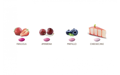 MAXTRIS CONFETTI SFUMATI 1 KG. ROSA CON MANDORLA TOSTATA RICOPERTI CON CIOCCOLATO BIANCO