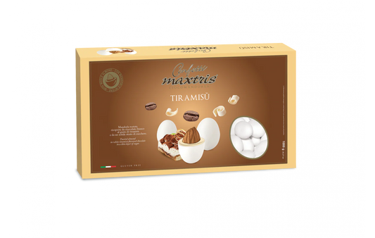 MAXTRIS CONFETTI BIANCHI GUSTO TIRAMISU 1KG SENZA GLUTINE