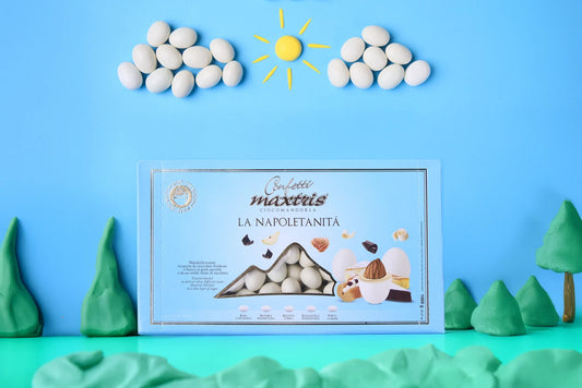 MAXTRIS CONFETTI BIANCHI GUSTO LA NAPOLETANITA' 1 KG SENZA GLUTINE