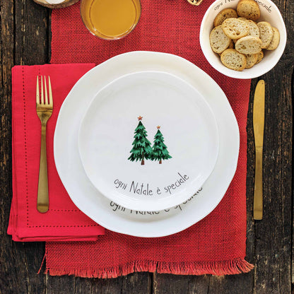 SERVIZIO PIATTI 18PZ 6 POSTI TAVOLA OGNI NATALE E'SPECIALE