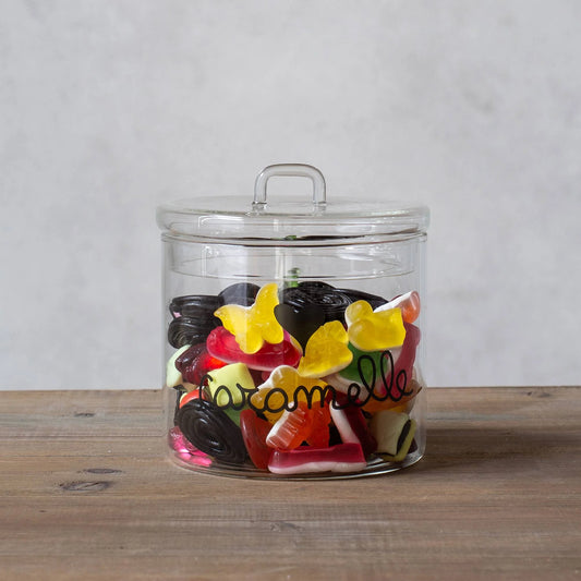 Barattolo Caramelle VETRO BOROSILICATO