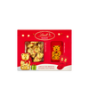 BOX LINDT CALZINI CON 100 GR. DI MINI  ORSETTI 10 PEZZI