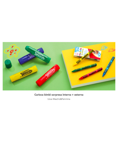 CAFFAREL UOVO BIMBA 230 GR. UO DI PASQUA CIOCCOLATO AL LATTE DOPPIA SORPRESA