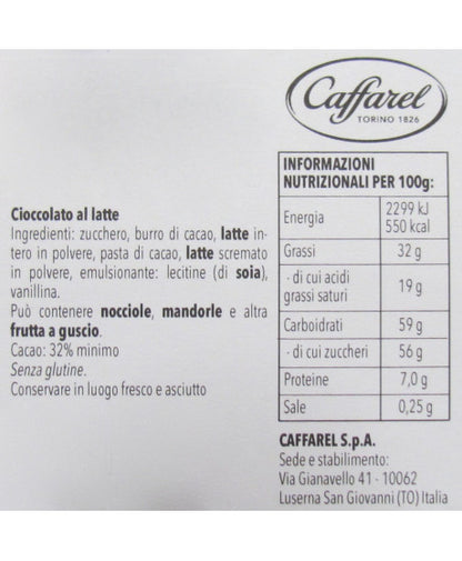 CAFFAREL UOVO BIMBA 230 GR. UO DI PASQUA CIOCCOLATO AL LATTE DOPPIA SORPRESA