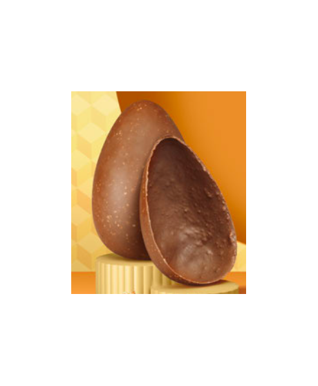 CAFFAREL UOVO DI CIOCCOLATO PIEMONTE A LATTE CON  GRANELLA DI NOCCIOLE 270 GR.